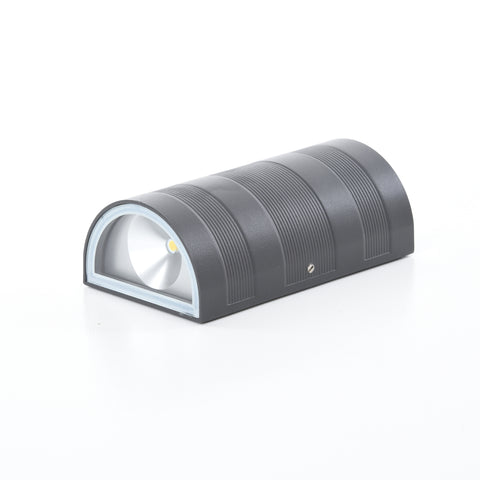 Half Barrel Up and Down LED Wall Light - The Outside Lighting Specialists